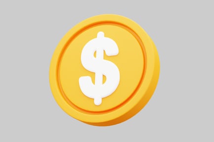 Preview: Dollar Coin Icon