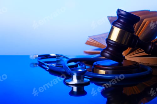 Preview: Hand holding law gavel