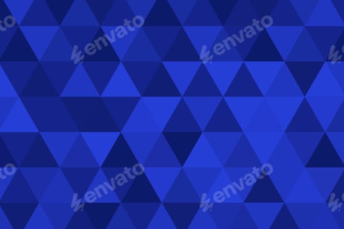 Preview: Pyramid patterned blue geometrical background