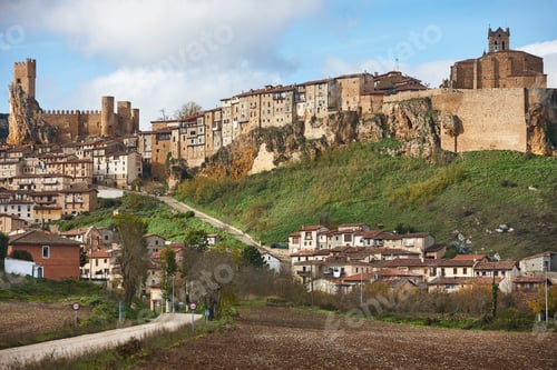 Preview: Picturesque medieval village of Frias. Burgos Castilla y Leon. Spain