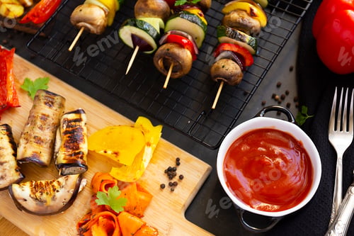 Preview: Grilled vegetables