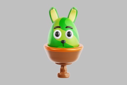 Preview: Easter Bunny in Cup