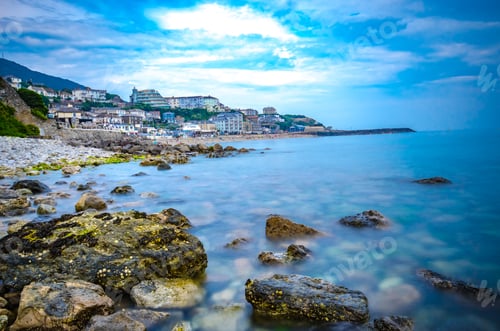 Preview: View of Ventnor beach is the southernmost holiday beach on the Isle of Wight