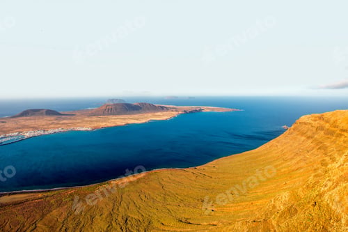 Preview: Top view on Graciosa island