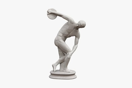 Visualização: Discobolus: o lançador de discos de Myron