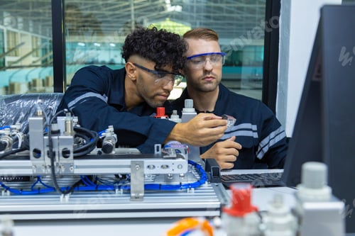 Preview: Robot engineers invent robots of the future that can replace humans.