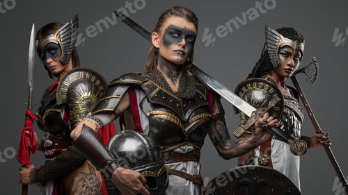 Preview: Brave female warriors from past armed with cold steel