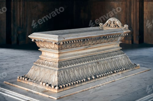 Preview: Tomb of Safdar Jang mausoleum in New Delhi, India, ancient indian marble grave of Nawab Safdarjung