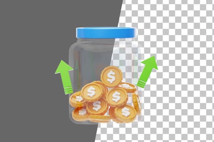Preview: Investment for Retirement 3D Icon