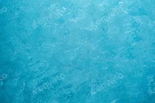 Preview: Blue wall with rough plaster texture and mottled grunge surface