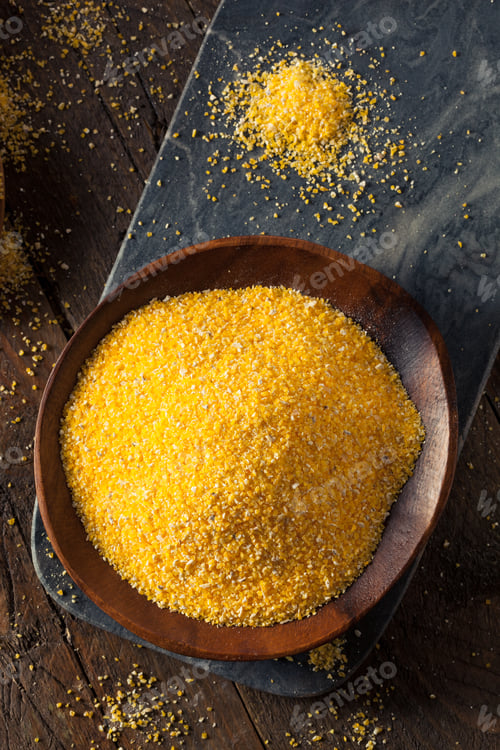 Preview: Raw Organic Polenta Corn Meal