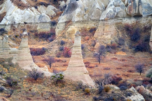Preview: Amazing rocks in Love Valley in Cappadocia, Goreme, Turkey