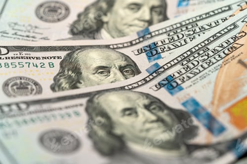 Vista previa: Closeup of hundred dollars