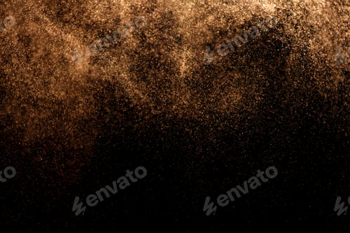 Preview: small drops of rain, snow on a black background. wind. Natural background