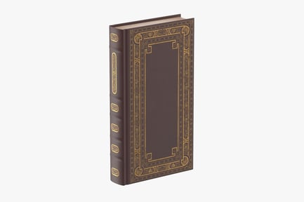 Preview: Ornate Classic Book with Gold Details