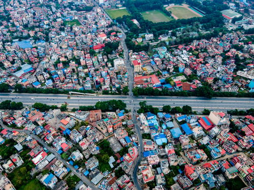 Preview: Drone View of Kathmandu valley, Nepal