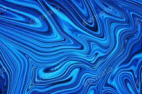 Preview: Abstract blue fluid art pattern texture effect background in technology concept