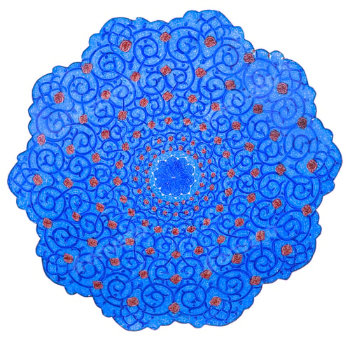 Preview: traditional Iran plate