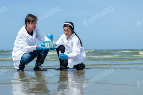 Preview: young researchers Researching wastewater caused by plankton bloom Affects aquatic animals