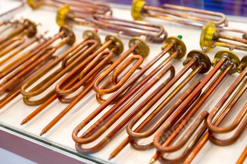 Preview: New heating elements for water boilers, closeup