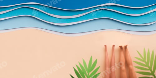 Preview: Two girlfriends sunbathing on the beach near the ocean