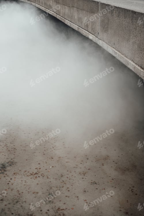 Preview: Urban detail with fog on the ground