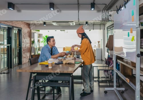 Preview: Startup Team Brainstorming Innovative Eco-Friendly Packaging Solutions