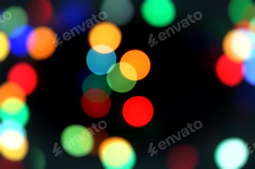 Preview: blurred color lights