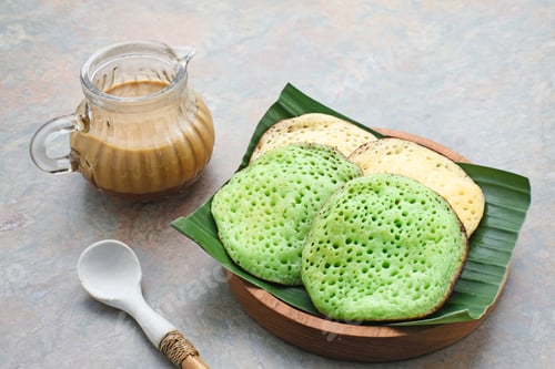 Preview: Serabi or Surabi, Indonesian pancake
