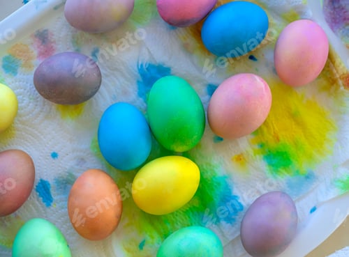 Preview: Colorful Easter Background