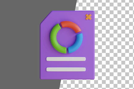 Preview: Analysis Report 3D Icon