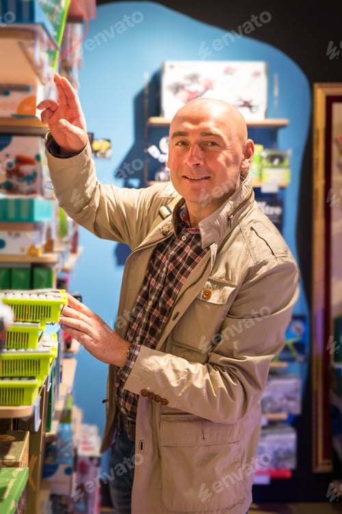 Preview: Man In Baby Shop Buying