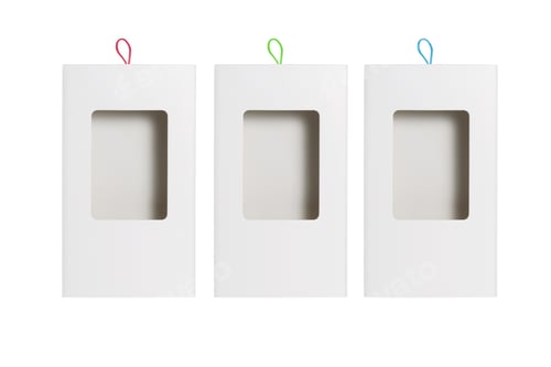 Preview: Paper Box with Plastic Transparent Window