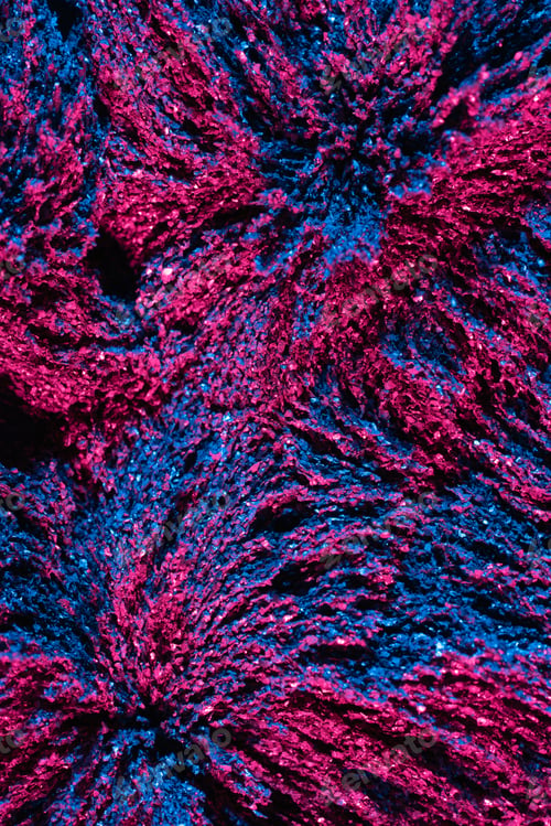 Preview: Ferrofluid illuminated with neon light