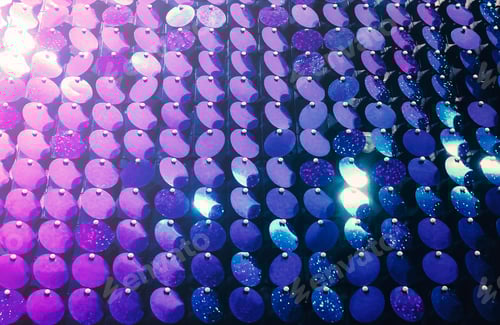 Preview: Colorful background of glowing sequins