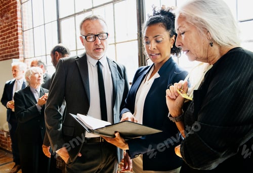 Preview: Corporate business team
