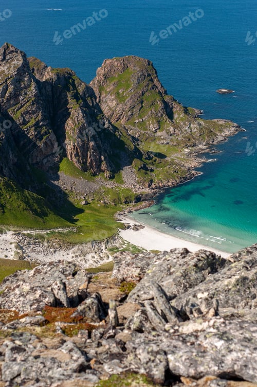 Preview: Remote private beach on North Norway