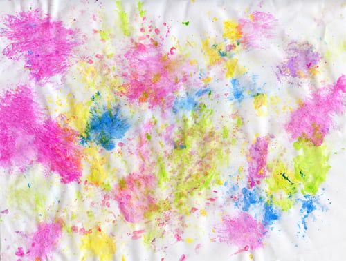 Preview: Art masterpiece. Abstract oil painting. Picture painted by hands. Brushstrokes of different colors.