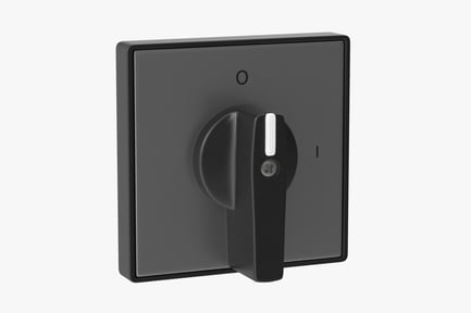 Preview: Rotary Selector Knob with Square Panel