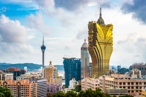 Preview: Macau, China Skyline