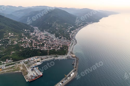 Preview: A view from the town of inebolu in Kastamonu, Turkey.
