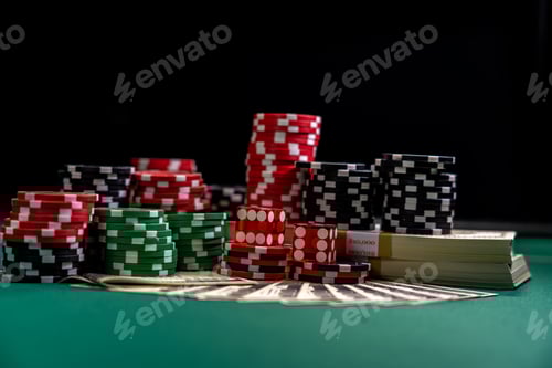 Preview: Casino Craps dice close up