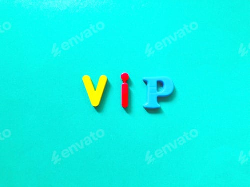 Preview: VIP magnetic letters