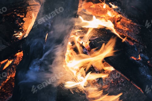 Preview: Night campfire