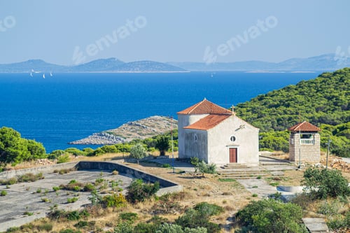 Preview: The Church of the Holy Trinity, island Vrgada, Croatia