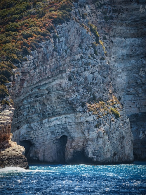 Preview: Rocky coast of Zakynthos island, Greece