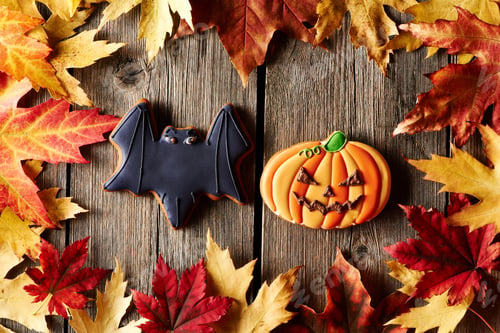 Preview: Halloween homemade gingerbread cookies