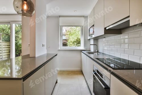 Preview: Wonderful kitchen in gray tones