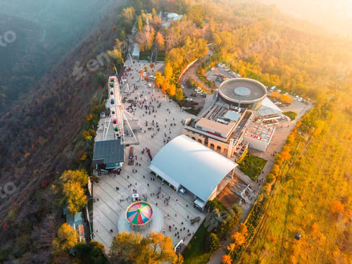 Preview: Kok-Tobe hill and amusement park in Almaty city