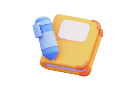 Preview: Agenda 3D Illustration